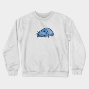 Blue bugs design Crewneck Sweatshirt